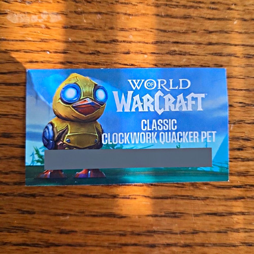 Wow classic clockwork quacker - classic,