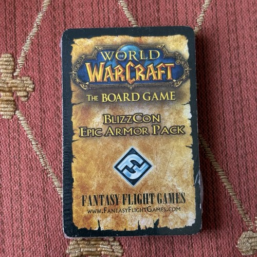 Warcraft wow board - game, epic