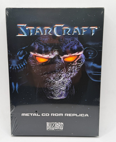 Starcraft metal rom replica - cd-rom,